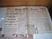 Picture Wartime Newspaper